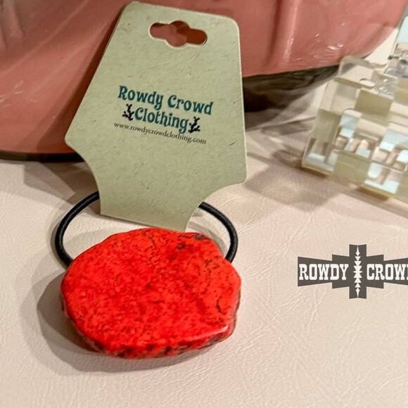 Red Rock Western Southwestern Ponytail Holder - Picture 1 of 3